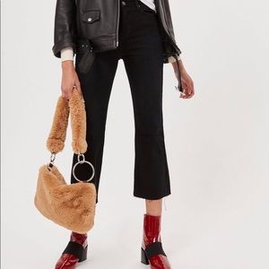 Topshop Moto dree kick flare jeans size 34